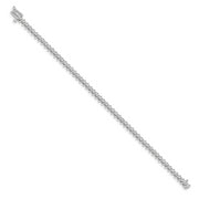 14k White Gold 1.6mm Diamond Tennis Bracelet