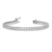 14k White Gold 1.6mm Diamond Tennis Bracelet