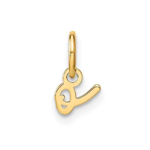 14ky Lower case Letter O Initial Charm