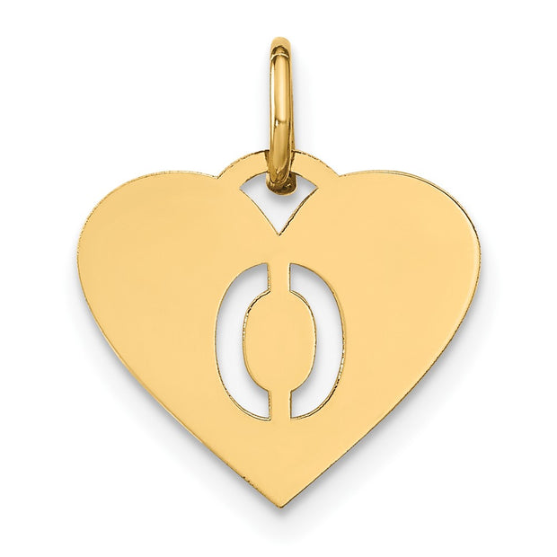 14ky Initial Letter O Initial Charm